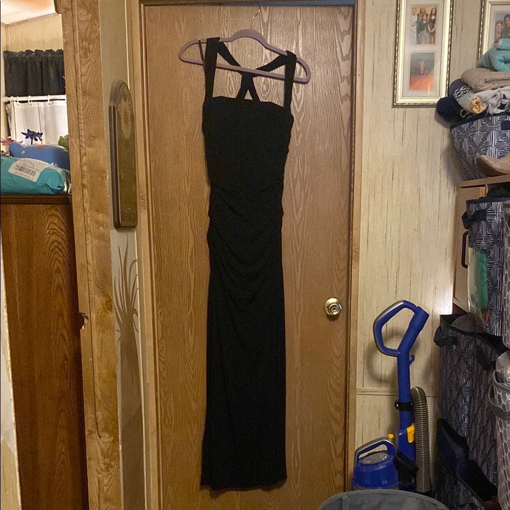 Elegant Black Evening Dress